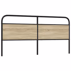 VidaXL 4100294 tête de lit et pied de lit Chêne - Vue supplémentaire 5