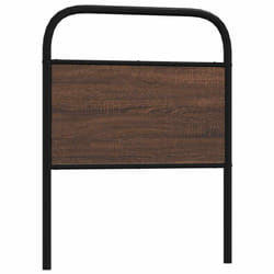 VidaXL 4100333 tête de lit et pied de lit Marron, Chêne