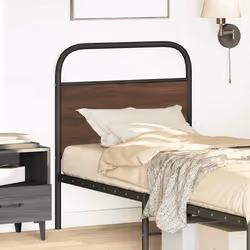 VidaXL 4100338 tête de lit et pied de lit Marron, Chêne