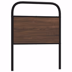 VidaXL 4100339, Marron, Chêne, Acier, Bois, 135 cm, 1420 mm, 100 cm