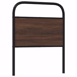 VidaXL 4100339 tête de lit et pied de lit Marron, Chêne - Vue supplémentaire 5