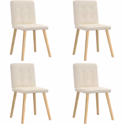 Ces chaises de salle à manger combinent simplicité et confort à un design élégant, ce qui en fait un élément accrocheur dans  ...