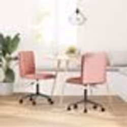 vidaXL Chaises à manger lot de 2 rose similicuir