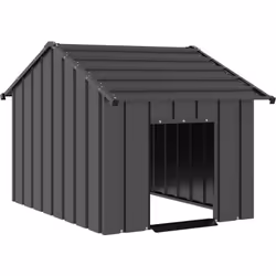 Cette niche pour chien avec toit apporte sécurité et confort à tes amis à quatre pattes. Construction durable : grâce à la co ...
