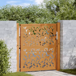 Ce portail de jardin, offrant une combinaison parfaite de résistance et de élégance, constitue un point d'entrée idéal pour l ...