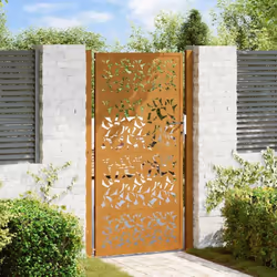 Ce portail de jardin, offrant une combinaison parfaite de résistance et de élégance, constitue un point d'entrée idéal pour l ...