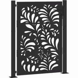 Ce portail de jardin, offrant une combinaison parfaite de résistance et de élégance, constitue un point d'entrée idéal pour l ...