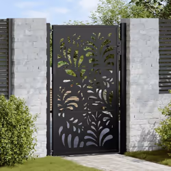Ce portail de jardin, offrant une combinaison parfaite de résistance et de élégance, constitue un point d'entrée idéal pour l ...