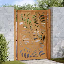 Ce portail de jardin, offrant une combinaison parfaite de résistance et de élégance, constitue un point d'entrée idéal pour l ...