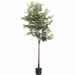 Ce ficus artificiel sera un choix parfait pour décorer votre entrée, salon ou bureau. Aspect réaliste : le ficus artificiel p ...