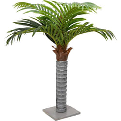 Vidaxl - Palmier artificiel 6 feuilles 100 cm vert