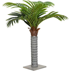 Vidaxl - Palmier artificiel 12 feuilles 150 cm vert