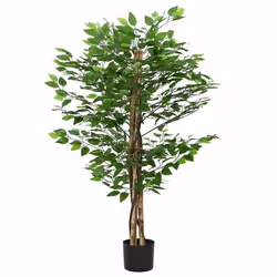vidaXL Plante artificielle ficus 788 feuilles 120 cm vert plante artificielle arbre artificiel ficus artificiel fausse 410358 ...