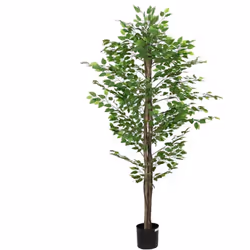 Cette plante ficus artificielle sera un choix parfait pour orner votre entrée, votre salon ou votre bureau. Aspect réaliste : ...