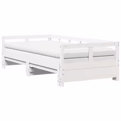 VidaXL 3321039, lit sofa, Blanc, Bois de pin, 2075 mm, 820 mm, 560 mm