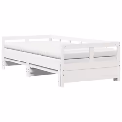 VidaXL 3321045, lit sofa, Blanc, Bois de pin, 1975 mm, 920 mm, 560 mm