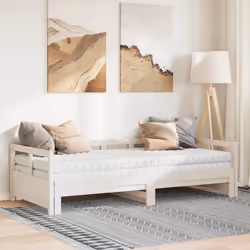 VidaXL 3321045 canapé lit sofa Blanc