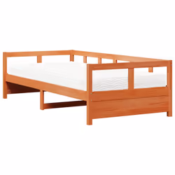 VidaXL 3321052, lit sofa, Blanc, Bois de pin, 2075 mm, 970 mm, 560 mm