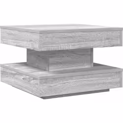 Découvrez la table basse rotative à 360 degrés, conçue pour améliorer votre espace de vie avec son esthétique moderne et sa f ...