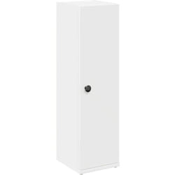 Vidaxl - Meuble de salle de bain avec porte-rouleau blanc 20,5x22x72 cm