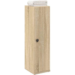 Vidaxl - Meuble de salle de bain avec porte-rouleau chêne sonoma