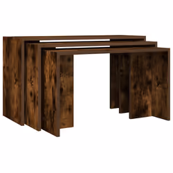 VidaXL 858537, Smoked oak