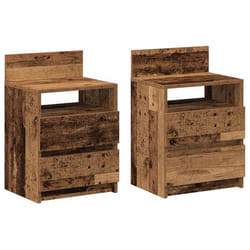 VidaXL 858575 Table de nuit et table de chevet Bois