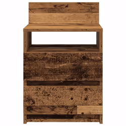 VidaXL 858575 Table de nuit et table de chevet Bois - Vue supplémentaire 4