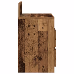 VidaXL 858575 Table de nuit et table de chevet Bois - Vue supplémentaire 6