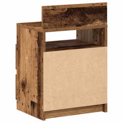 VidaXL 858575 Table de nuit et table de chevet Bois - Vue supplémentaire 7