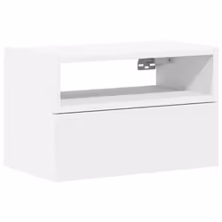 VidaXL 858596, Blanc, Bois, 60 kg, 5 kg, 450 x 260 x 150 mm, 450 mm