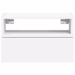 VidaXL 858596 Table de nuit et table de chevet Blanc - Vue supplémentaire 4