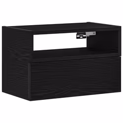 VidaXL 858598, Noir, Bois, 60 kg, 5 kg, 450 x 260 x 150 mm, 450 mm
