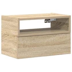 VidaXL 858600 Table de nuit et table de chevet Chêne