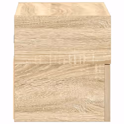 VidaXL 858600 Table de nuit et table de chevet Chêne - Vue supplémentaire 6