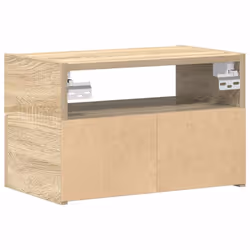 VidaXL 858600 Table de nuit et table de chevet Chêne - Vue supplémentaire 7