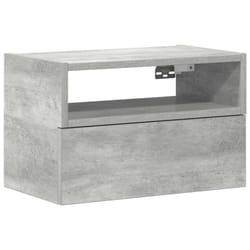 VidaXL 858602 Table de nuit et table de chevet Couleur du béton