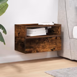 VidaXL 858604 Table de nuit et table de chevet Chêne