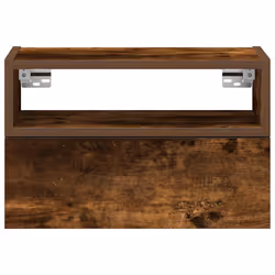 VidaXL 858604 Table de nuit et table de chevet Chêne - Vue supplémentaire 4