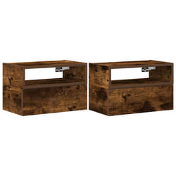 VidaXL 858605 Table de nuit et table de chevet 1 tiroir(s) Chêne