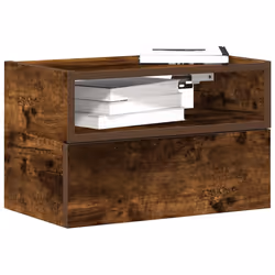 VidaXL 858605 Table de nuit et table de chevet 1 tiroir(s) Chêne