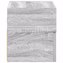 VidaXL 858607 Table de nuit et table de chevet 1 tiroir(s) Chêne - Vue supplémentaire 6
