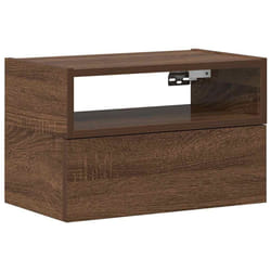 VidaXL 858608 Table de nuit et table de chevet Chêne