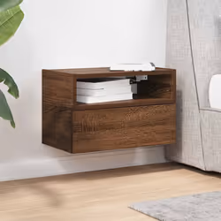 VidaXL 858608 Table de nuit et table de chevet Chêne