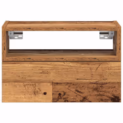 VidaXL 858610 Table de nuit et table de chevet Bois - Vue supplémentaire 4