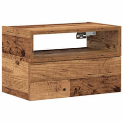 VidaXL 858611 Table de nuit et table de chevet 1 tiroir(s) Bois