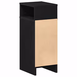 VidaXL 858617 Table de nuit et table de chevet 1 tiroir(s) Noir - Vue supplémentaire 7