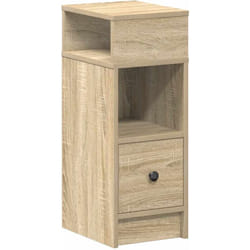Vidaxl - Table de chevet avec tiroir chêne sonoma 25x31x66 cm