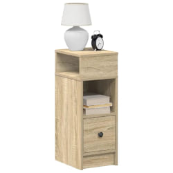 vidaXL Tables de Chevet 2 pcs Chêne Sonoma
