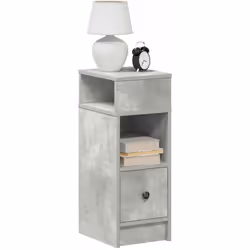 Que vous cherchiez votre livre préféré ou que vous rangiez vos essentiels de nuit, cette table de chevet allie style et prati ...